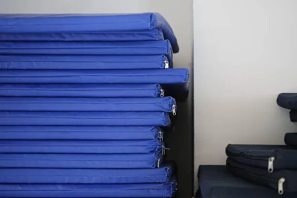 Colchonete de ginástica para academia